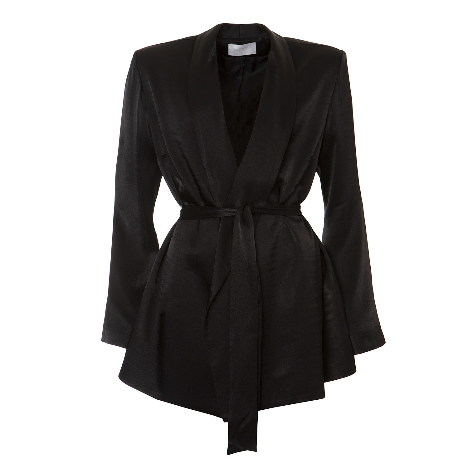 Women’s The Confidence Suit Blazer In Black Large Roses are Red