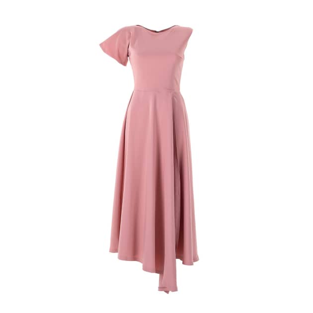 Women S Rose Gold Maxi Dresses By Independent Designers