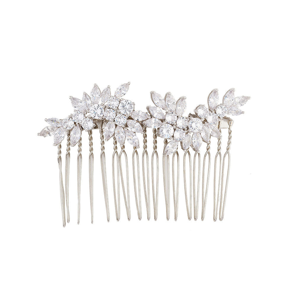 Stephanie Browne Australia Women's Silver Kitty Comb In Silver
