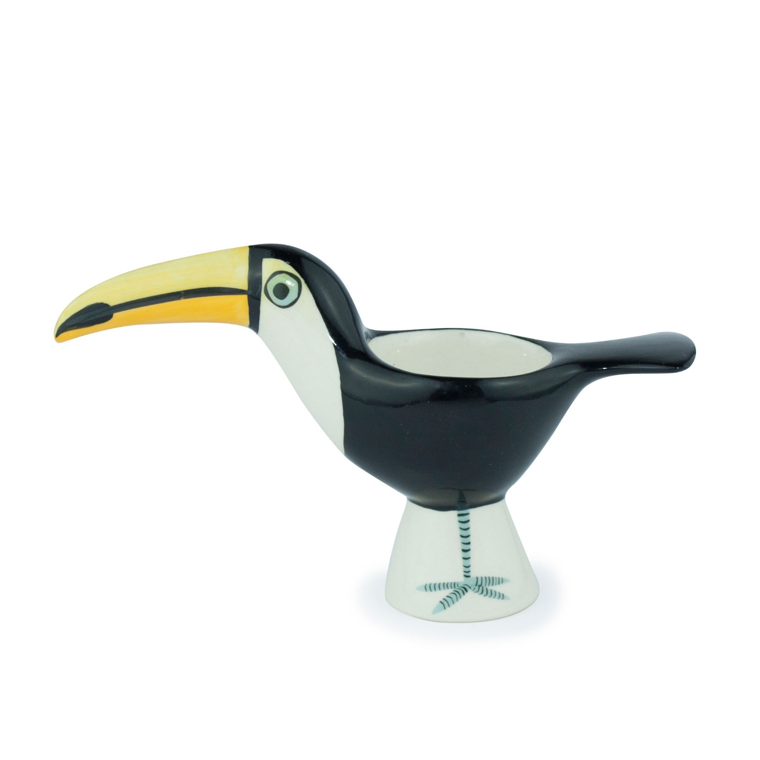 Black Toucan Egg Cup Hannah Turner