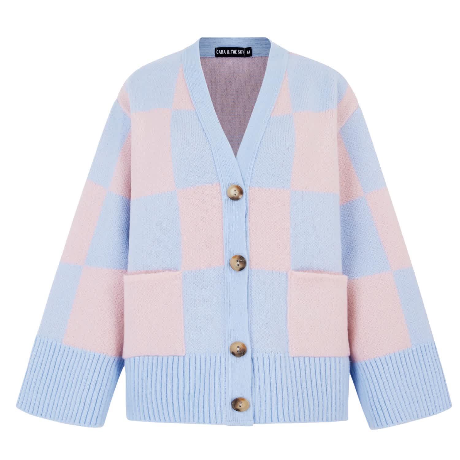 candice-checked-wide-sleeve-