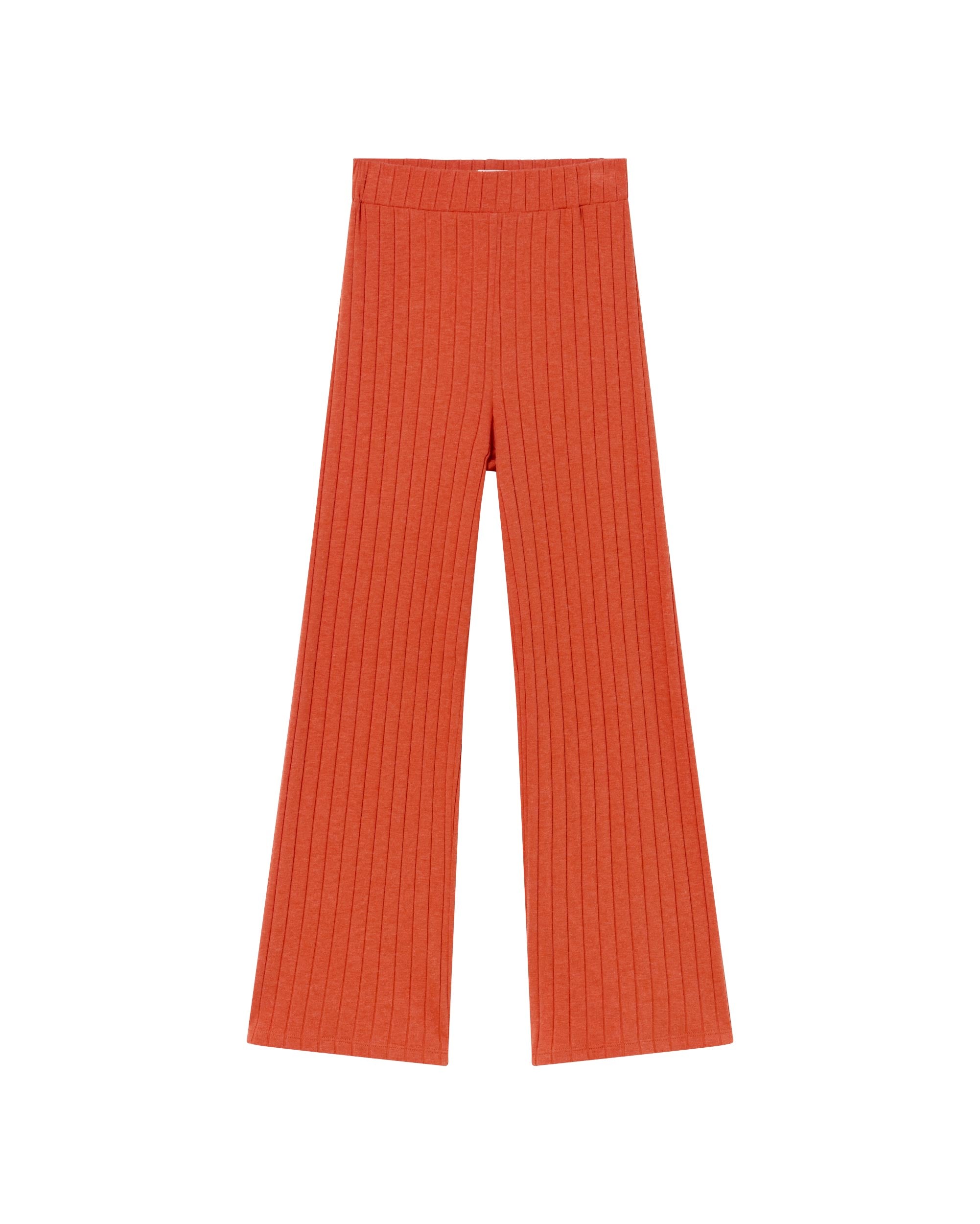 Women’s Yellow / Orange Orange Wool Dalia Pants Extra Large Thinking Mu