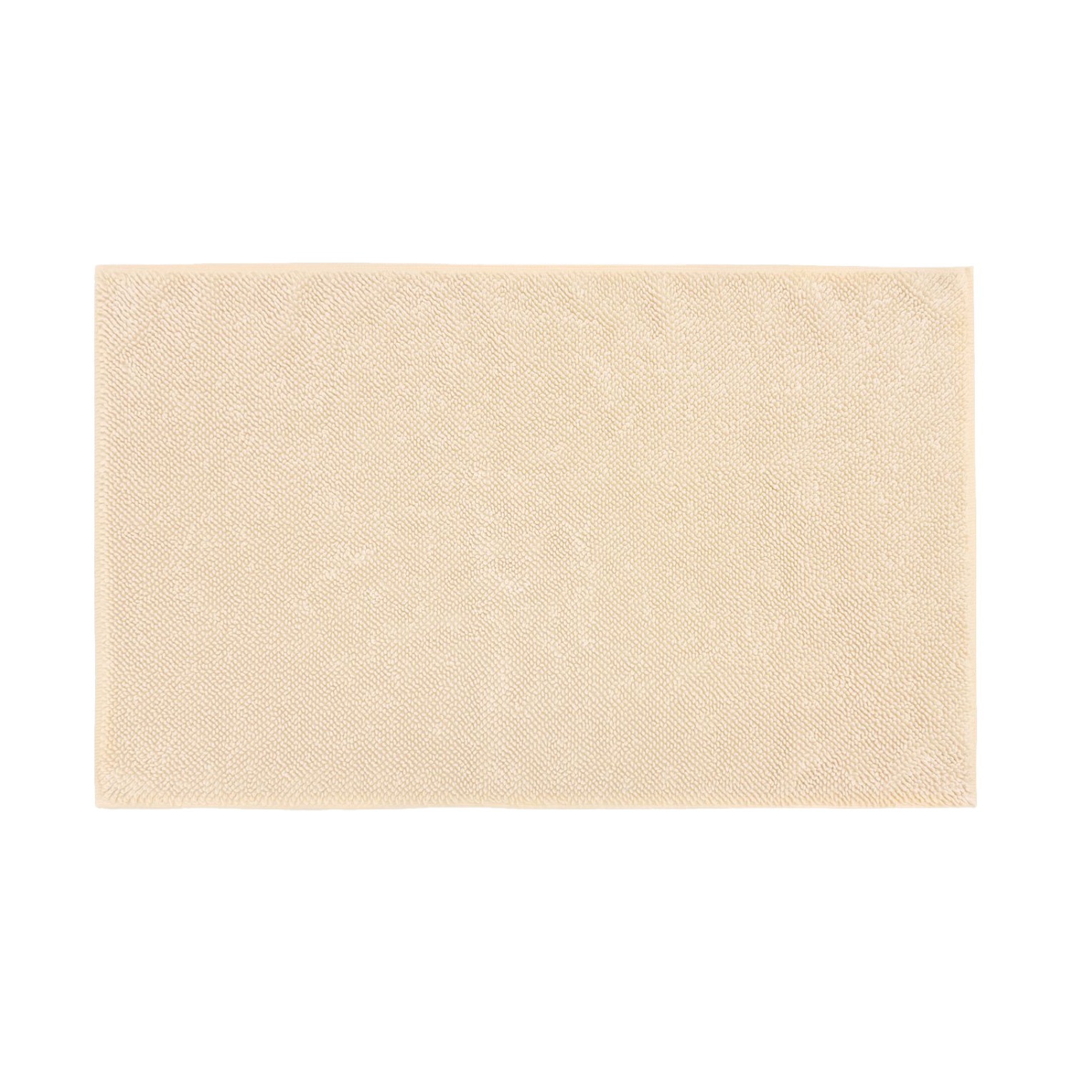 Misona Neutrals Loop Organic Cotton Bath Mat - Natural