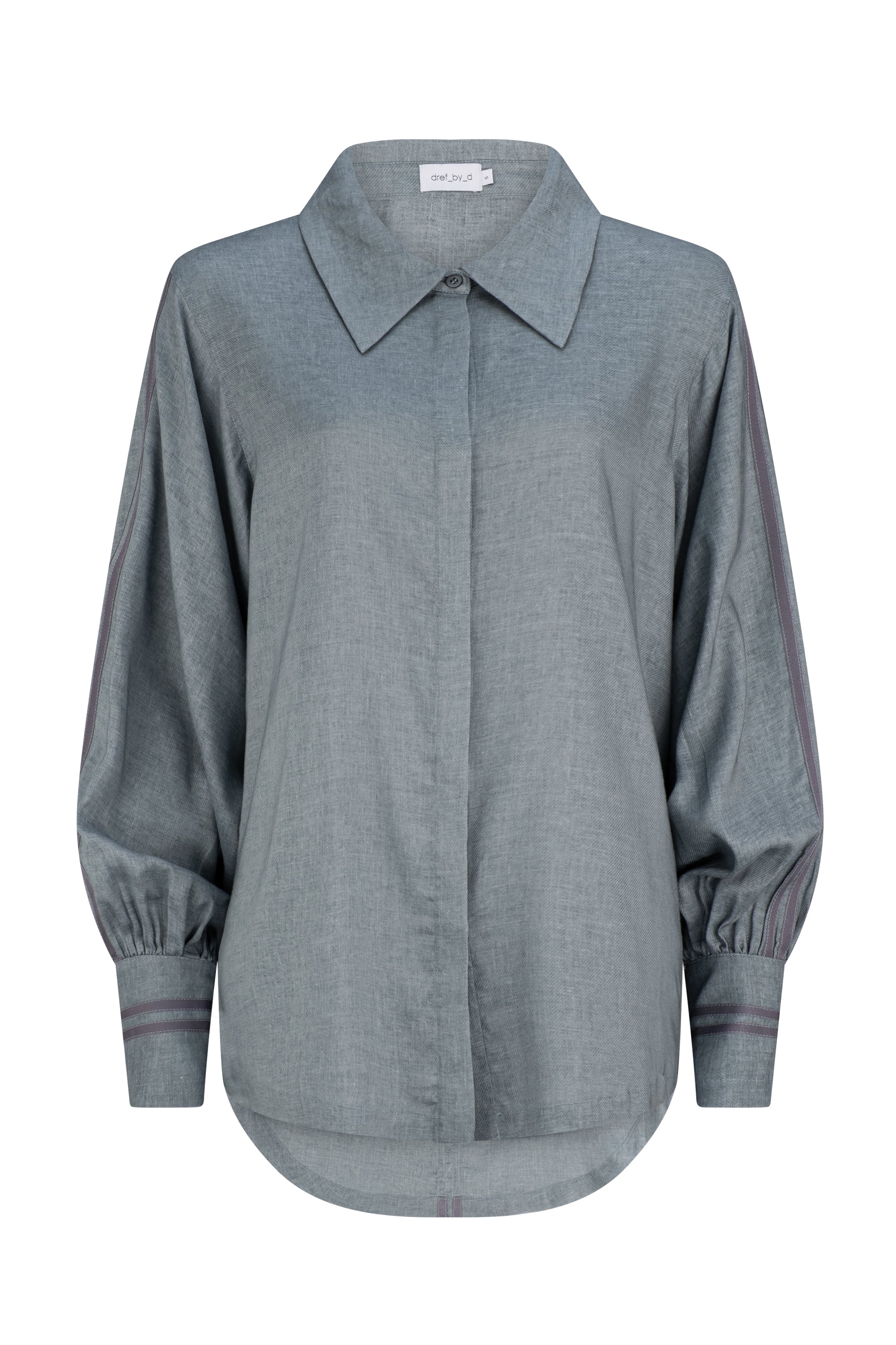 Dref By D Women's Laguna Shirt - Grey In Gray
