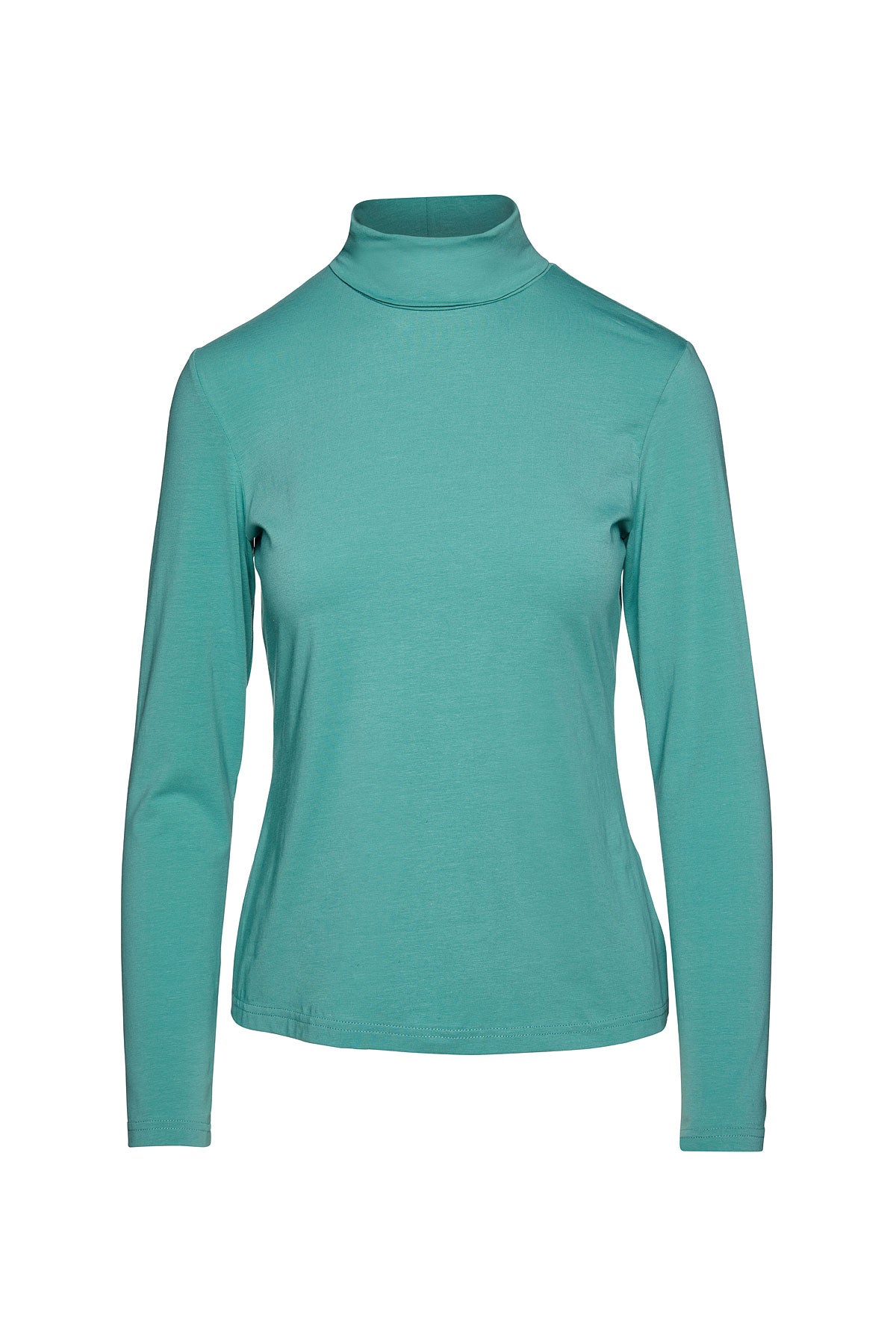 Women’s Light Green Turtle Neck Top In Sustainable Fabric Large Conquista