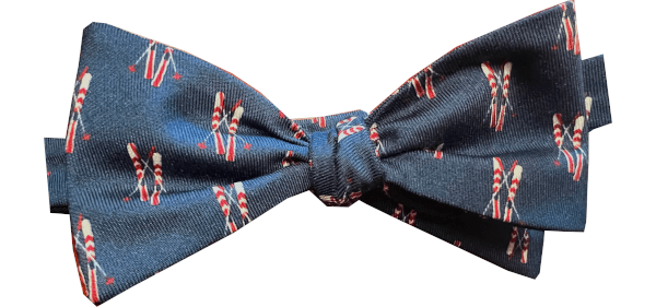 Men’s Blue Aprs Ski Bow Tie One Size Lazyjack Press