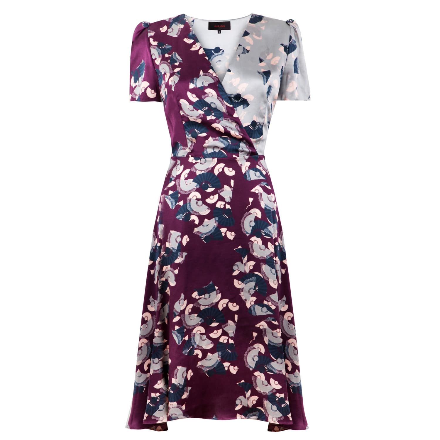 Liz Deia Vine Print Dress Ellie Lines Wolf & Badger