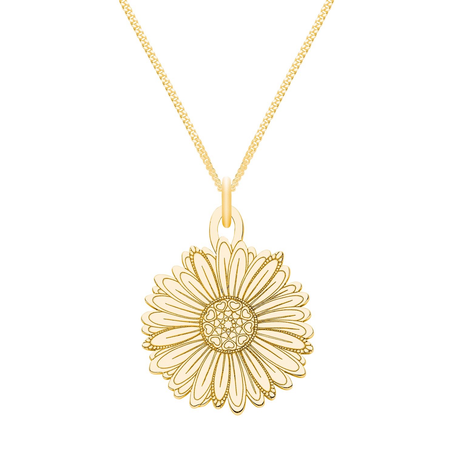 18K Dainty Daisy Necklace - Maude