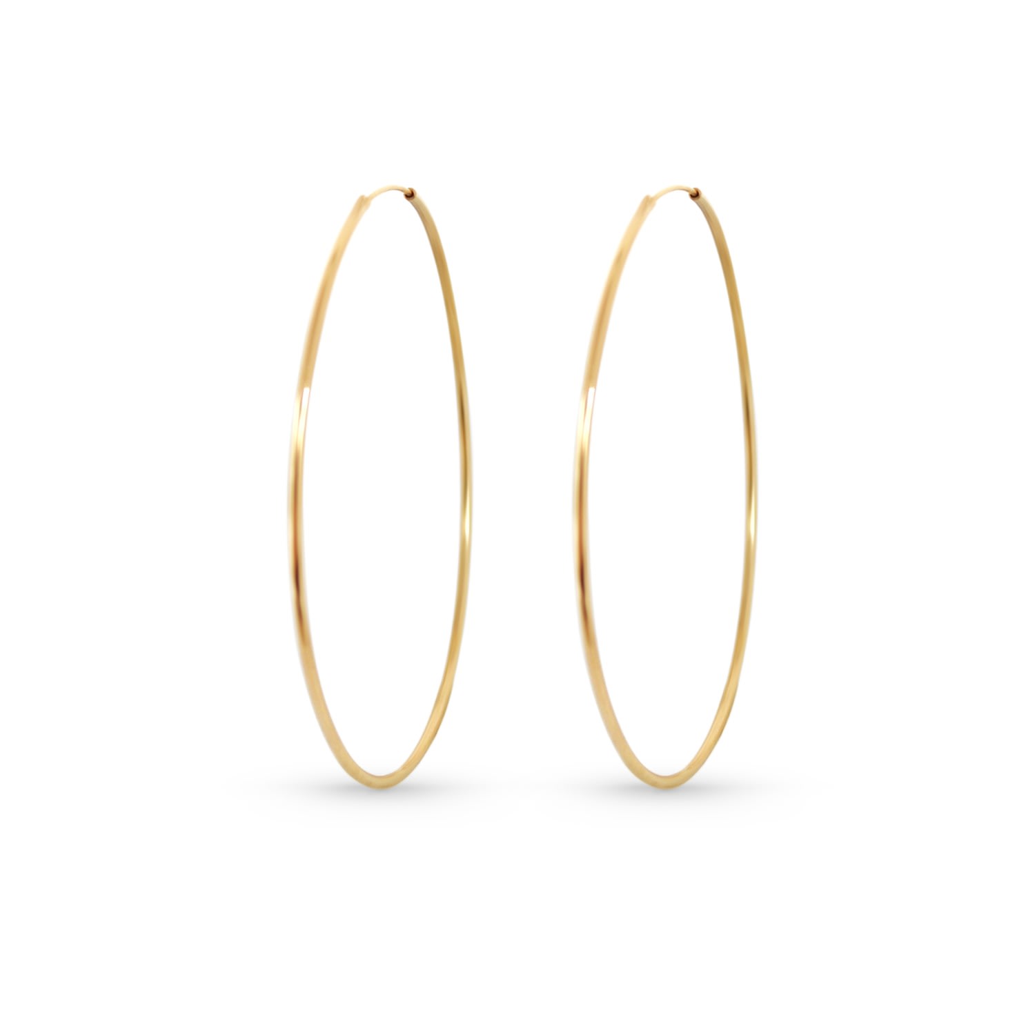 Women’s Maxi Hoops In Recycled Gold Cristina Cipolli Jewellery