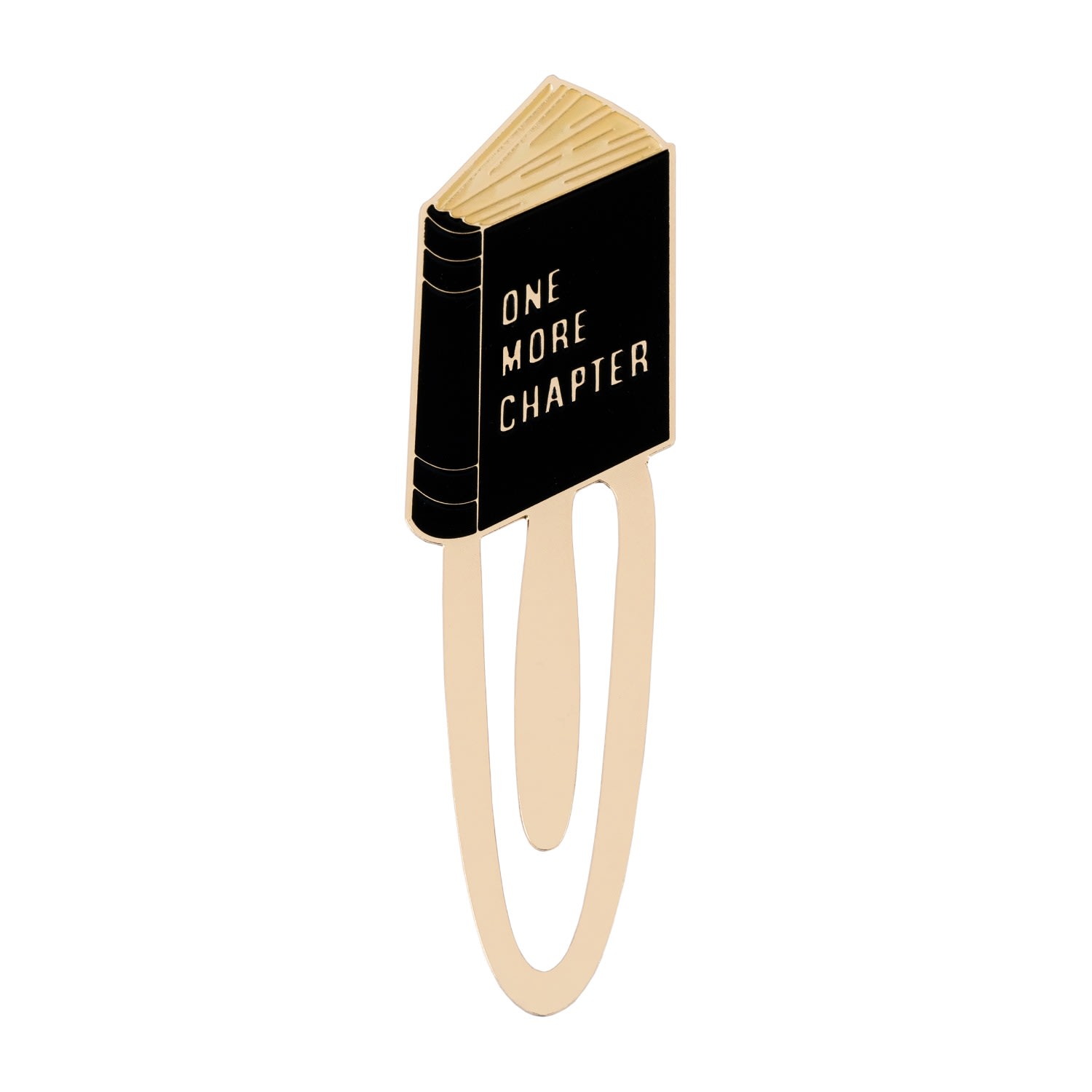 Gold Enamel Bookmark One More Chapter Make Heads Turn