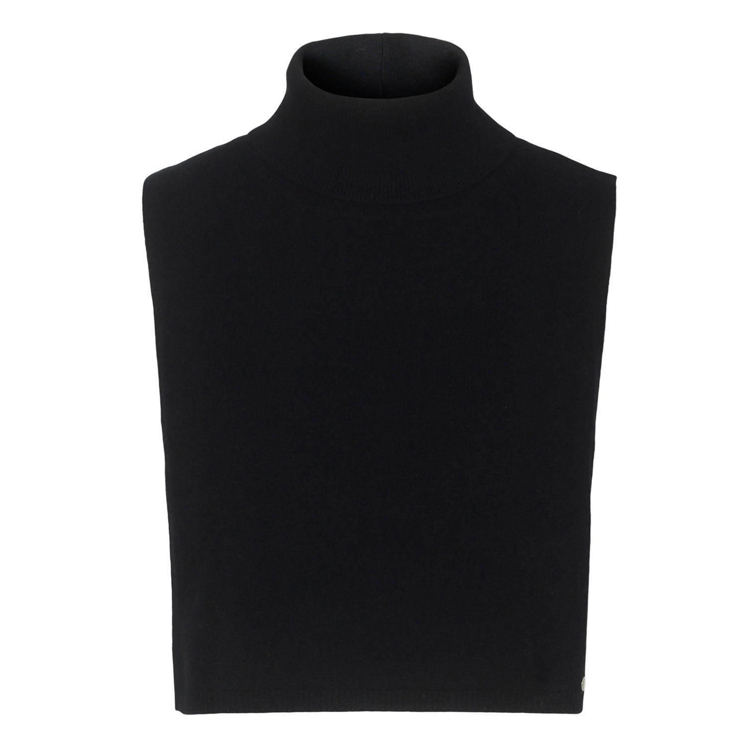 Tirillm Women's Black "helene" Cashmere Bib In Black