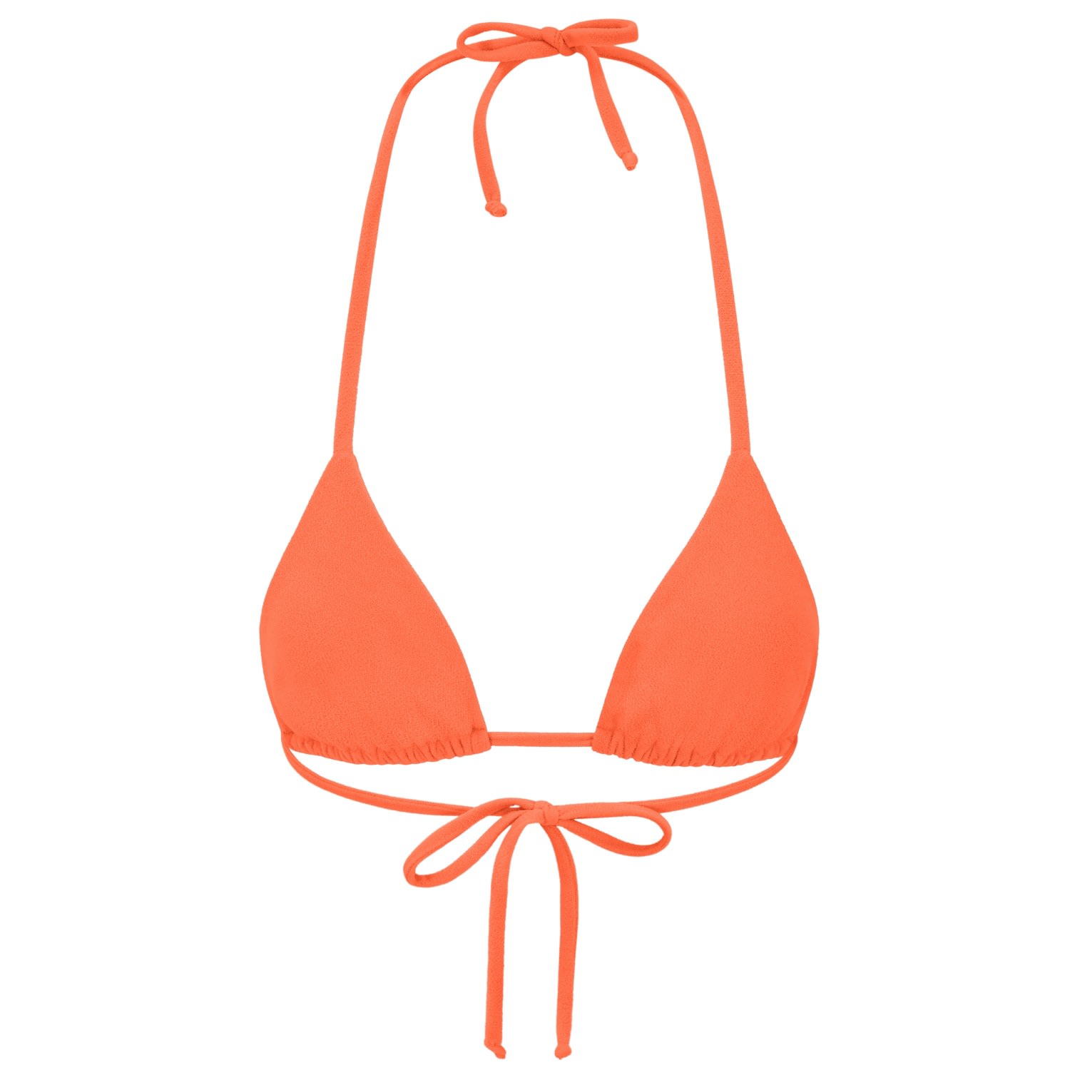 Women's String Bikini Top - Orange | Small | Blake Swimwear