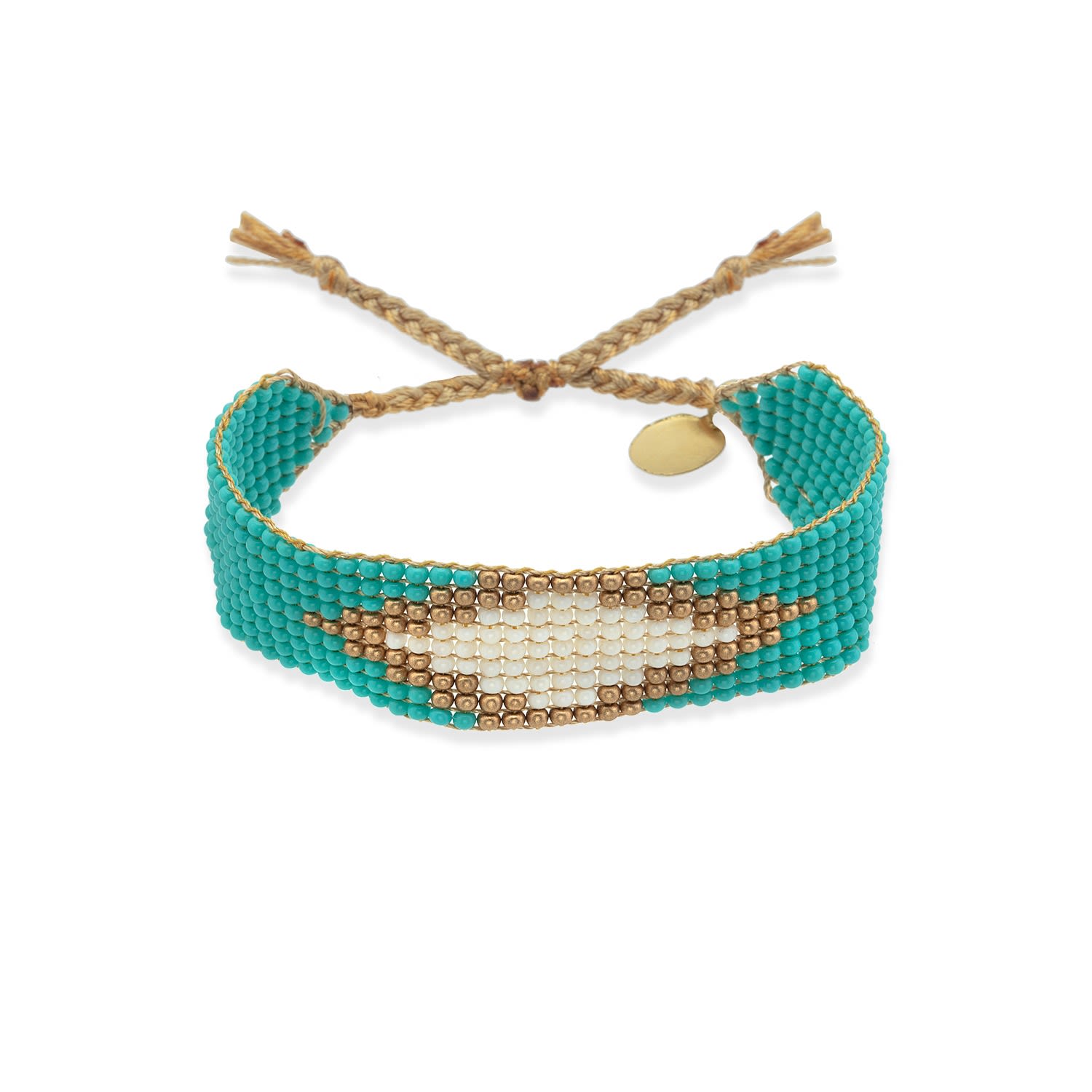 Milou Jewelry Women's Isabella Beaded Bracelet - Blue In Blue