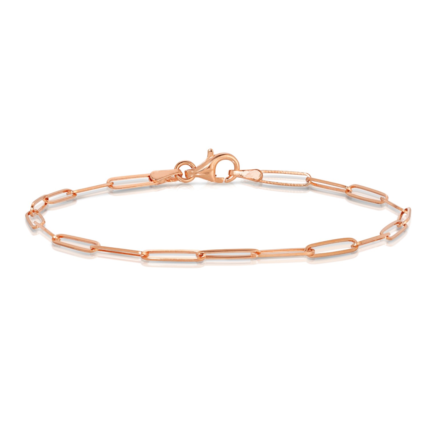 Maya Brenner Women's Element Long Link Bracelet - 14k Rose Gold In Gray