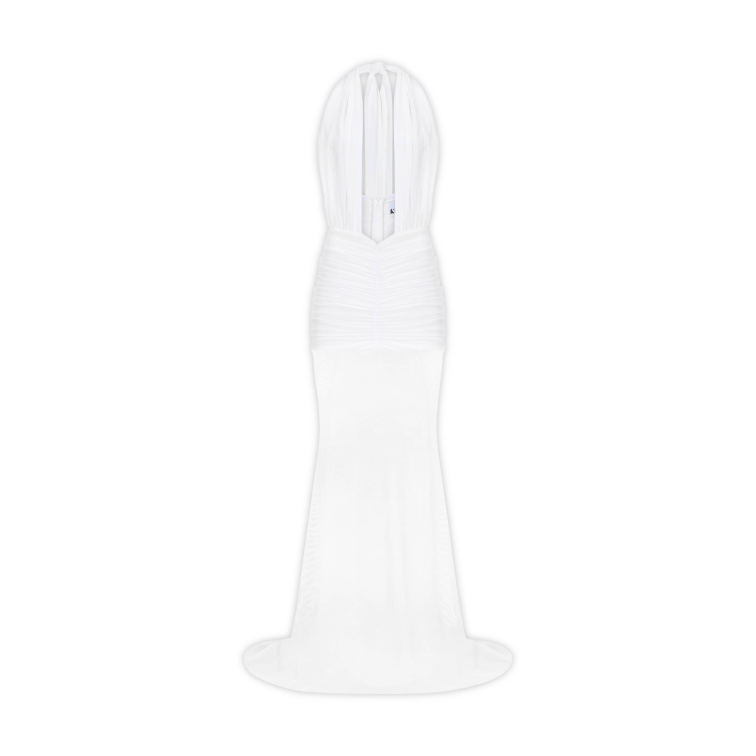 Khéla The Label Women's Forbidden Fruit Mesh Maxi Dress In White In White