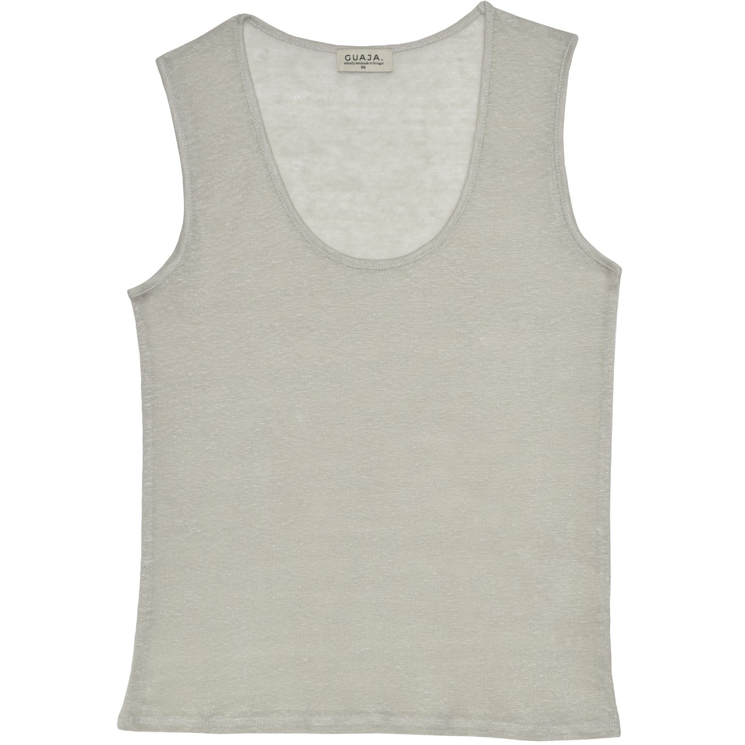 Guaja. Studio Women's Neutrals Linen Tank Top - Beige In Beige