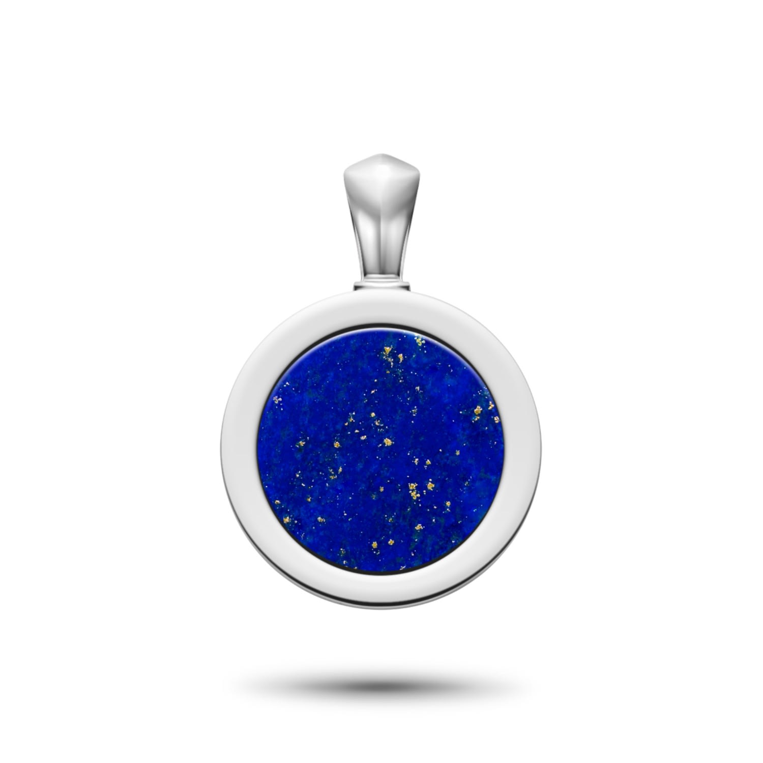 Rahul Patel Collection Men's Blue / Silver Genesis Lapis Lazuli Amulet In Multi