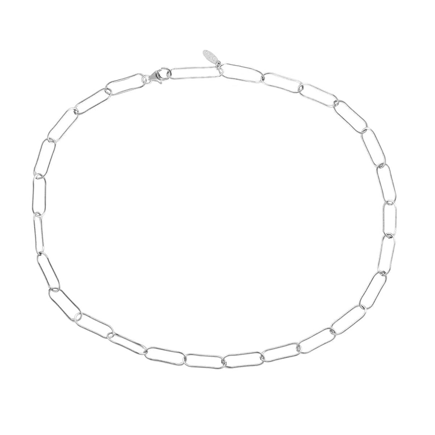 Kris Nations Women's Large Link Chain Necklace - Sterling Silver In Silver