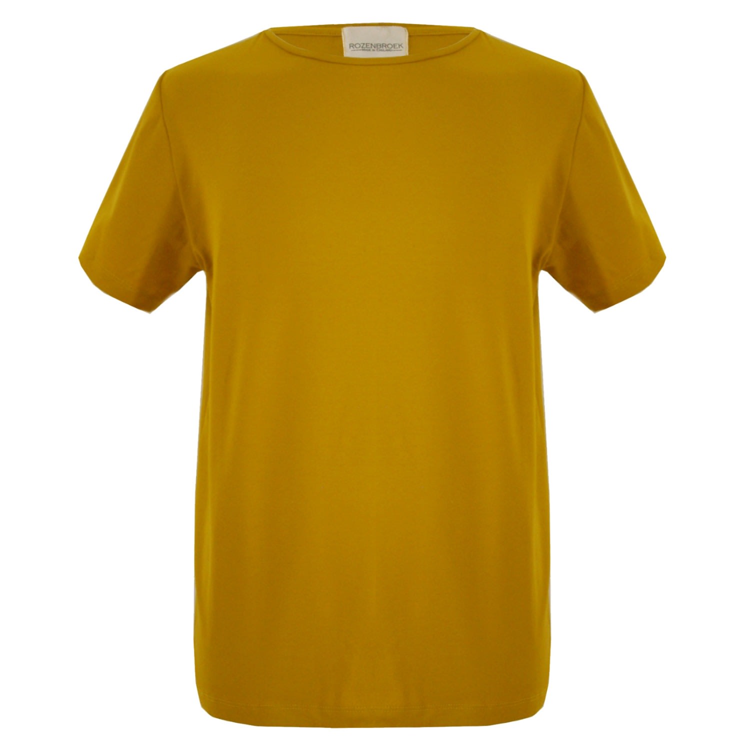 Yellow / Orange Organic Cotton T-Shirt In Mustard Men’s Extra Large Rozenbroek