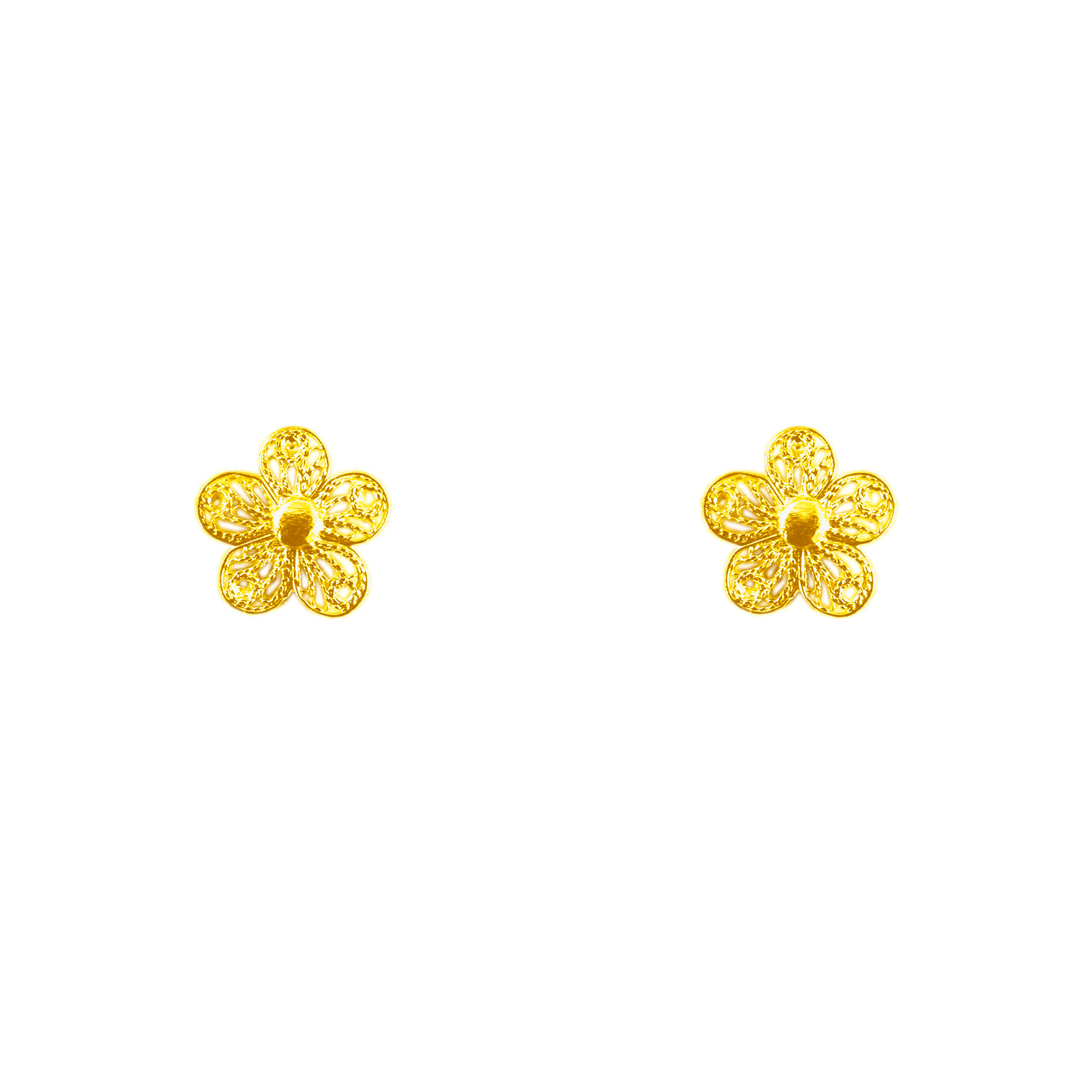 Mamba Women's Studs Golden Flower