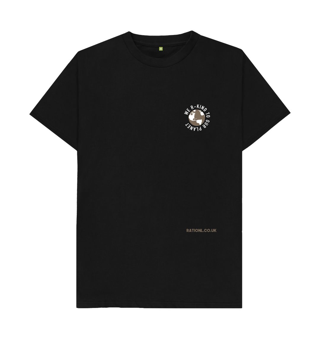 Men’s R Kind Organic T-Shirt - Black Small Ration. l