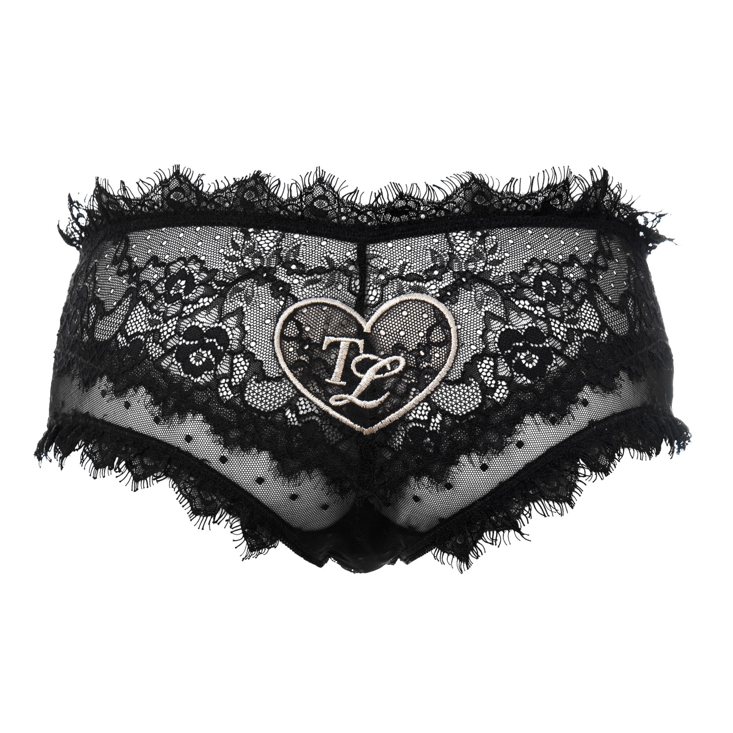 Tallulah Love Women's Black Temptress Brazilian Brief In Black