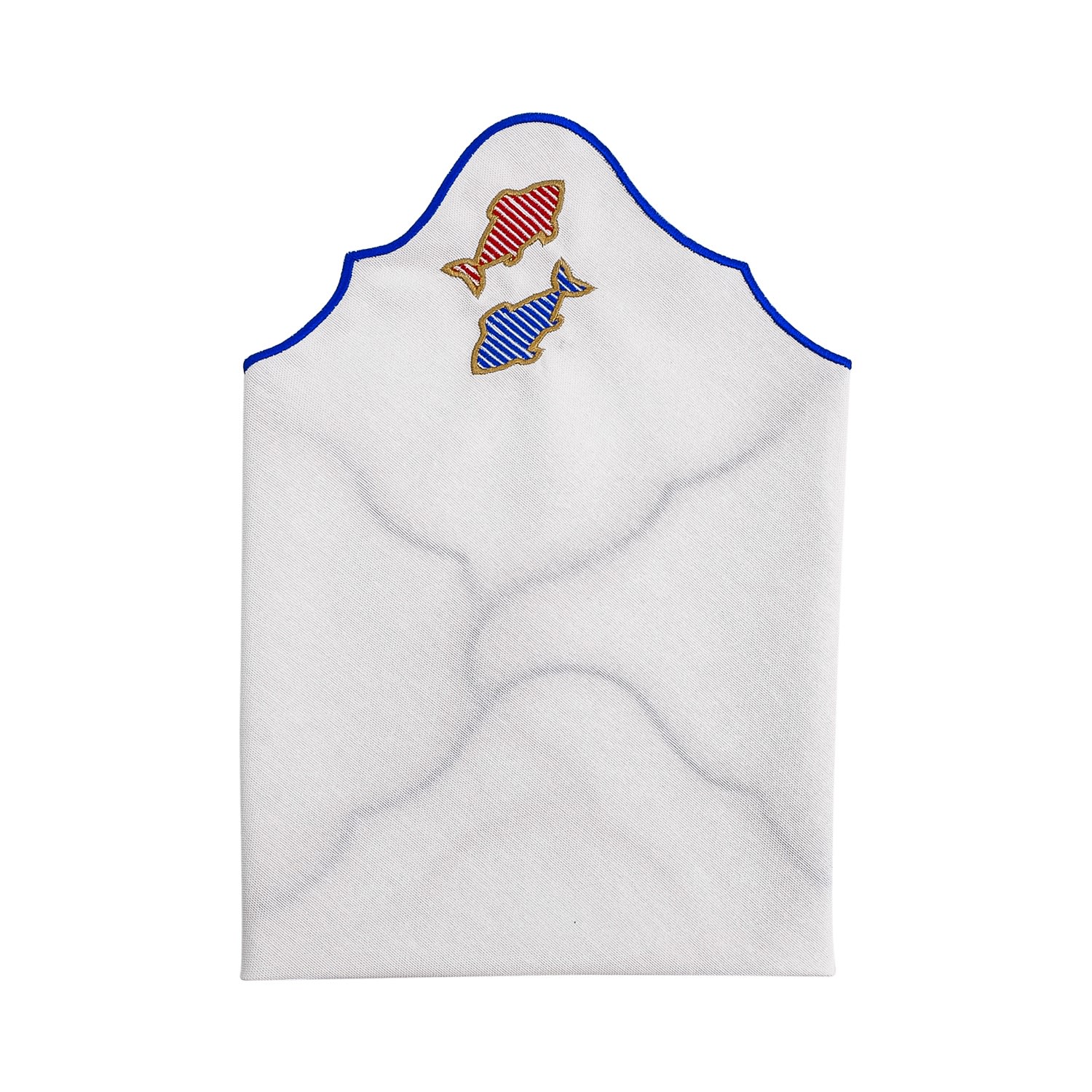 Km Home Collection Pisces – Cotton Napkins Set Of 2 In Multi