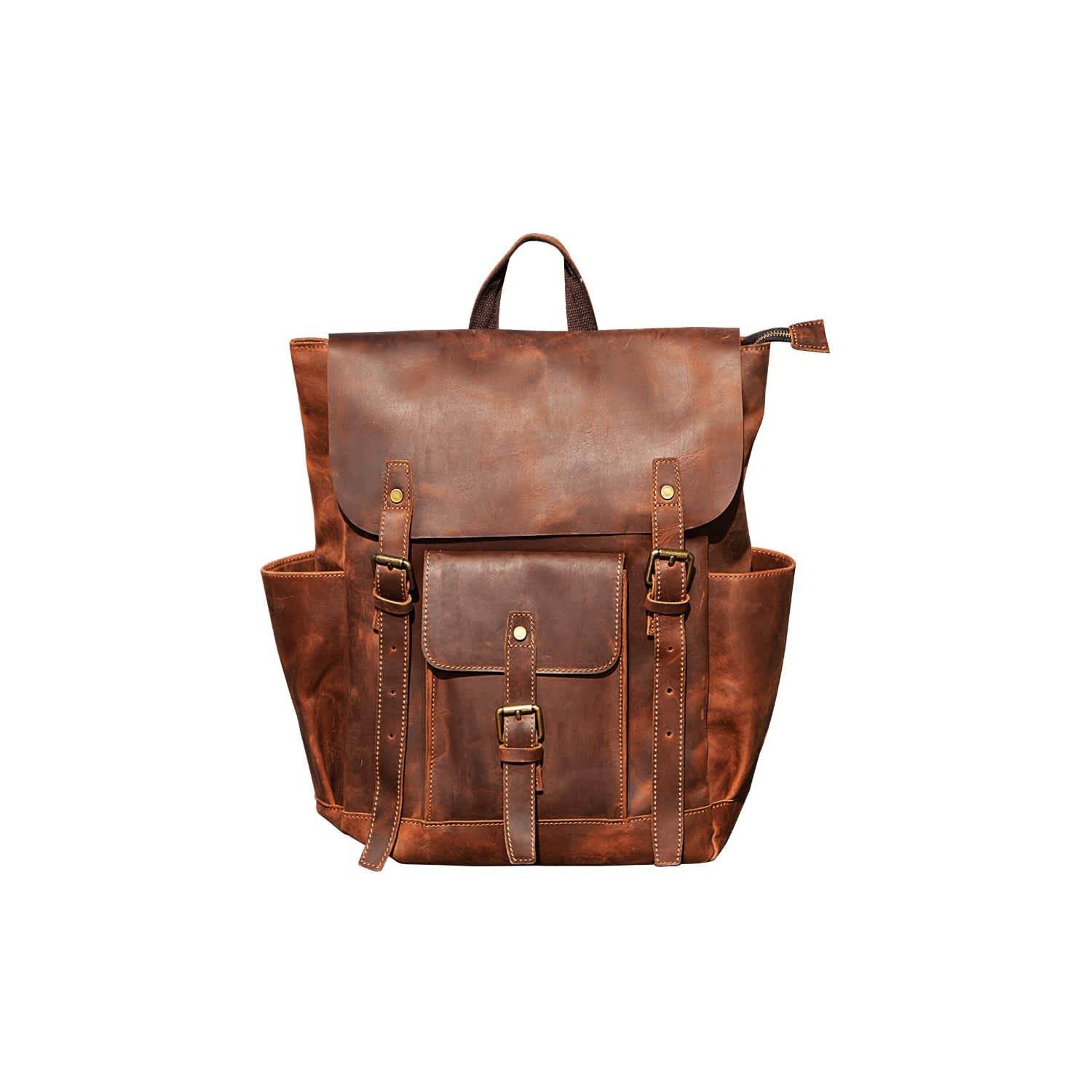 leather rucksack