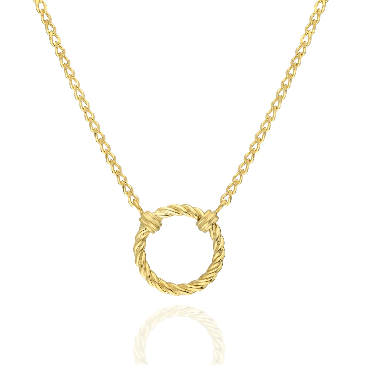 Ana Dyla Women's Amelia Necklace Gold Vermeil