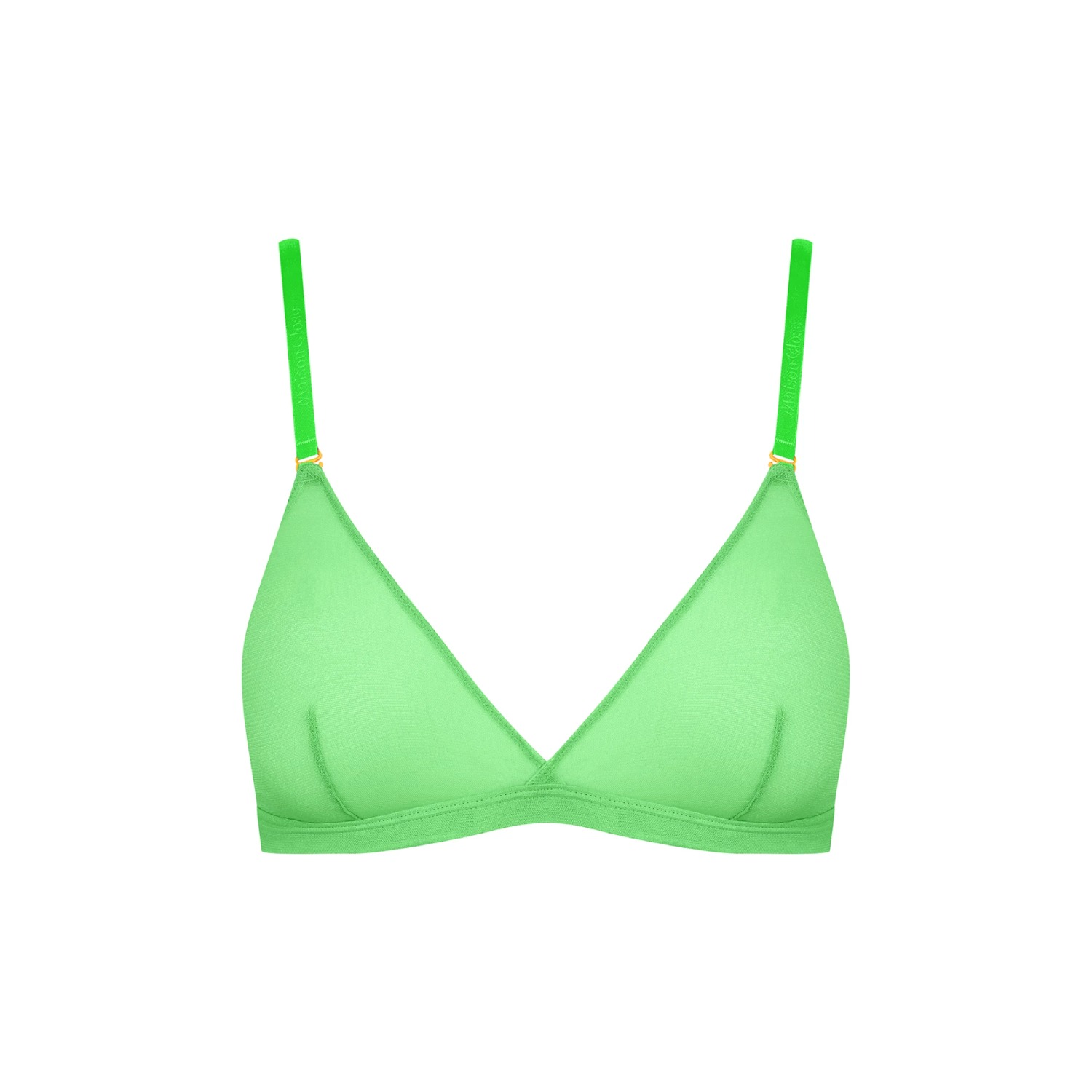 Triangle Bra - Corps à Corps Neon - Green, MAISON CLOSE