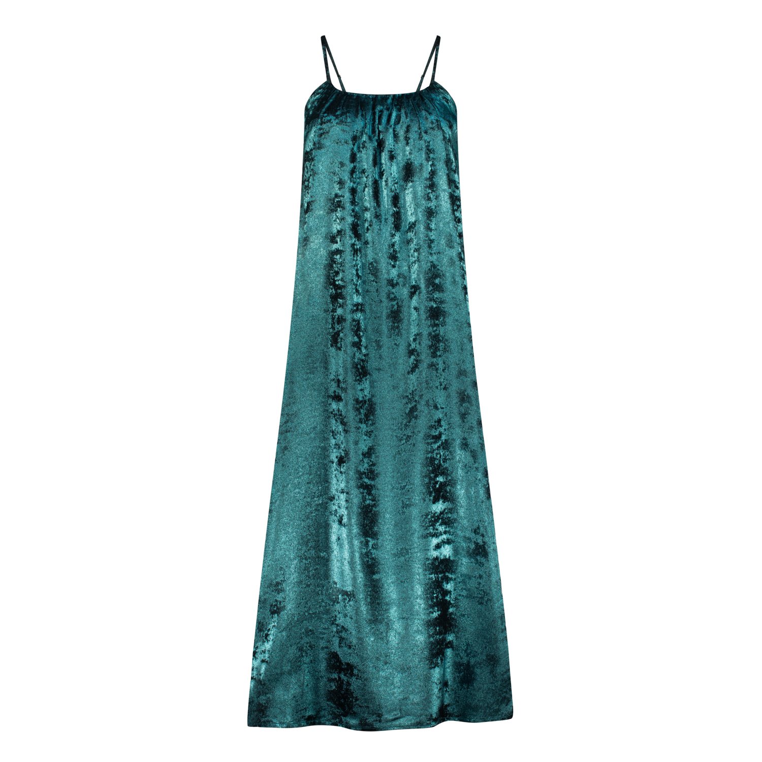 Dhara Sheth Dubai Women's Shadow Of Sequin Shimmer Blue Maxi Dress - Party Dress In Blue