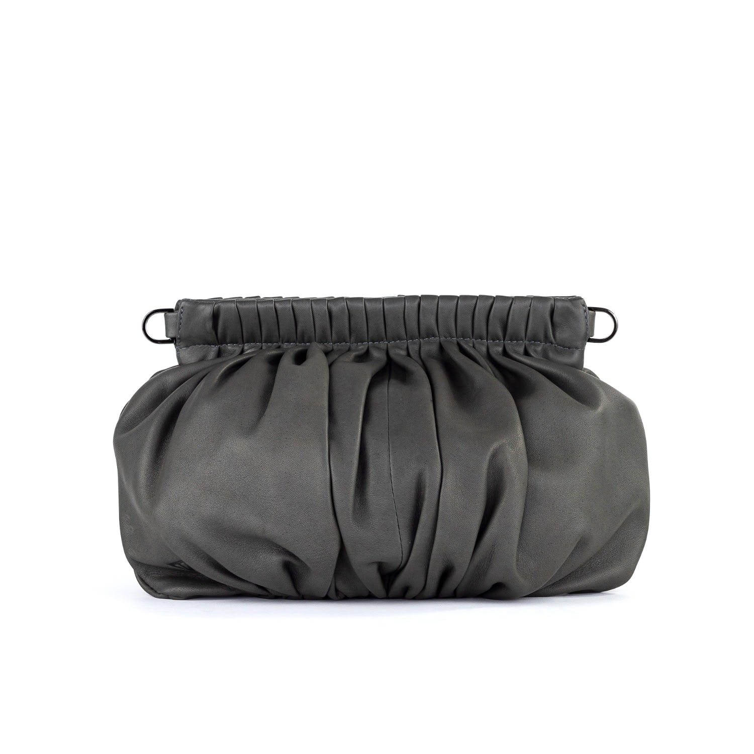 Women’s Grey Elsie Clutch In Storm Taylor Yates