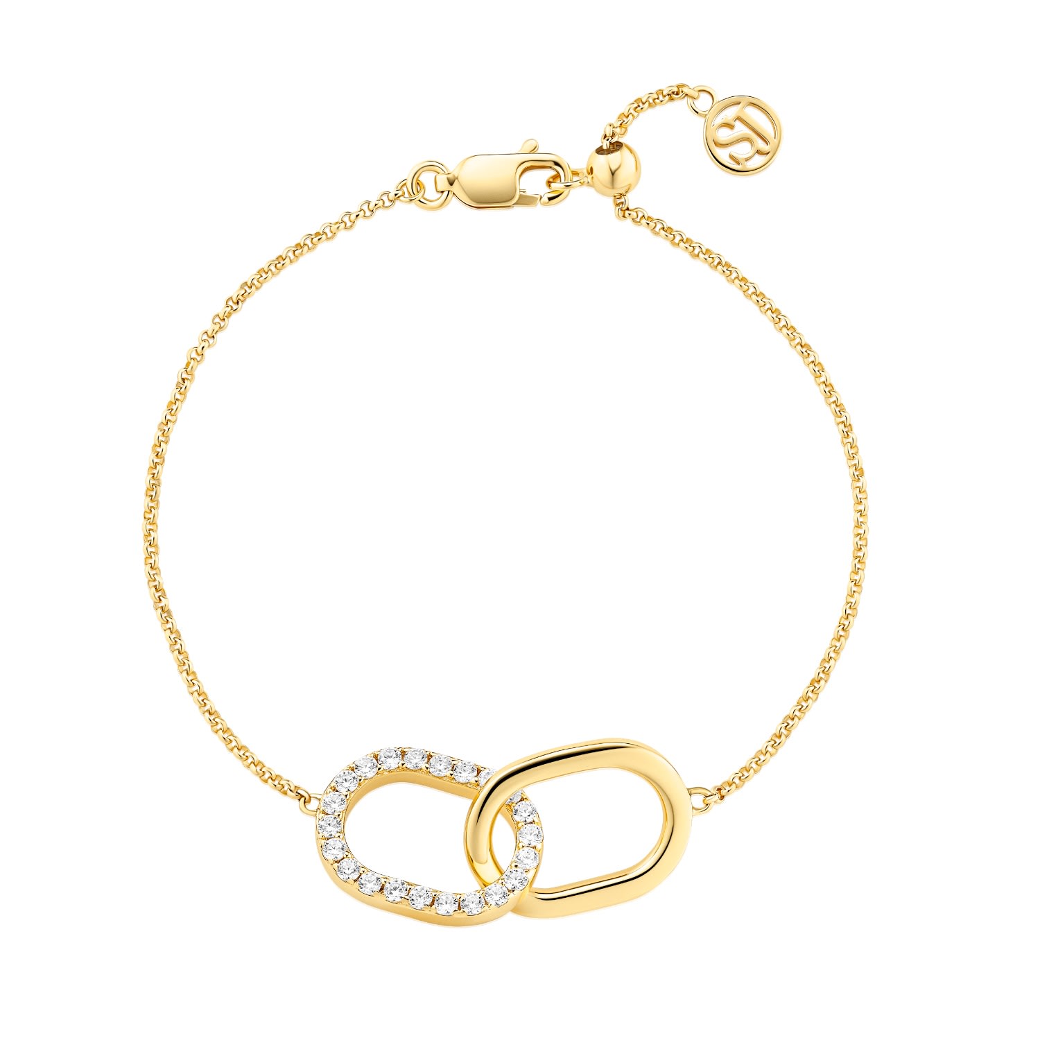 Sif Jakobs Jewellery Women's Bracelet Capizzi Due Piccolo Gold