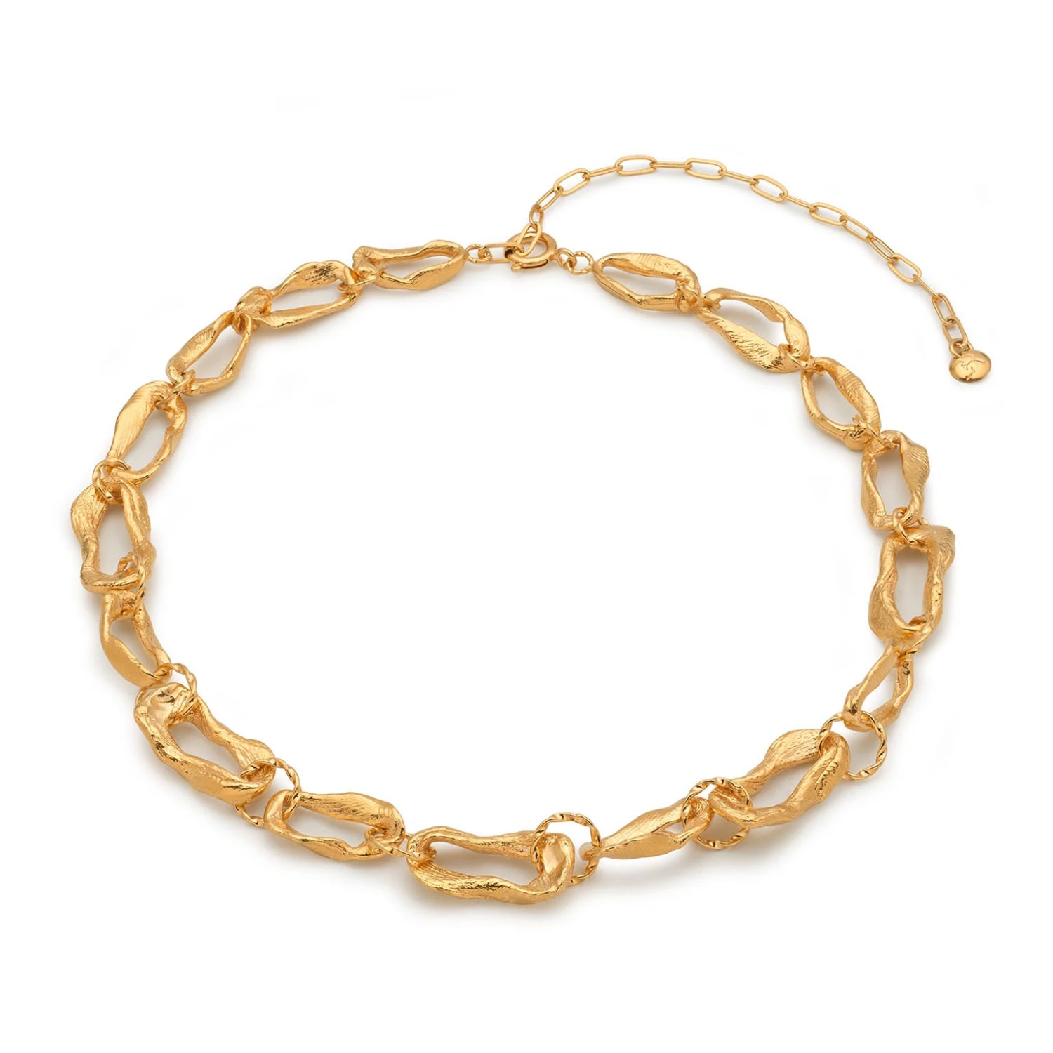 Women’s Gold Vacation Chain Choker Necklace Eva Remenyi