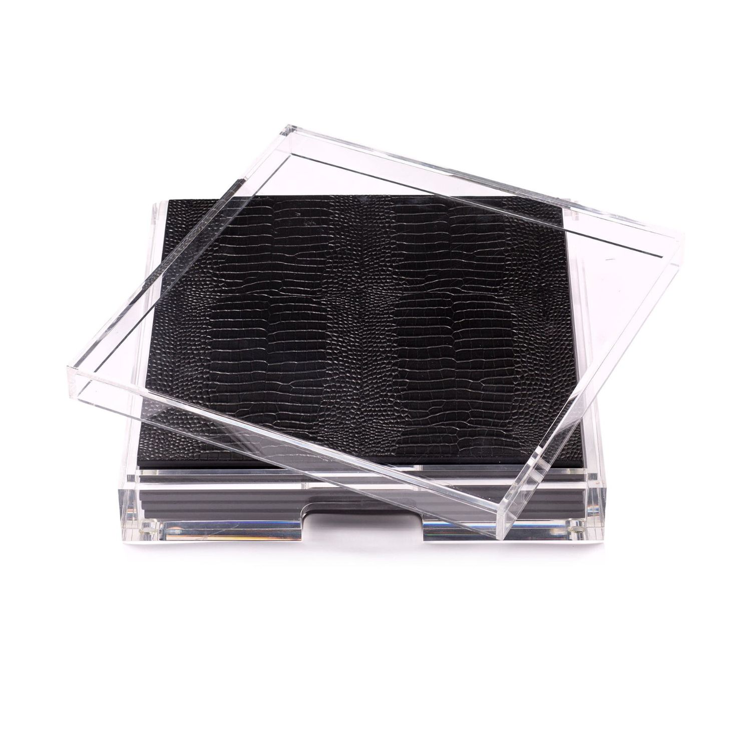Posh Trading Company Placebox Clear - Python Black