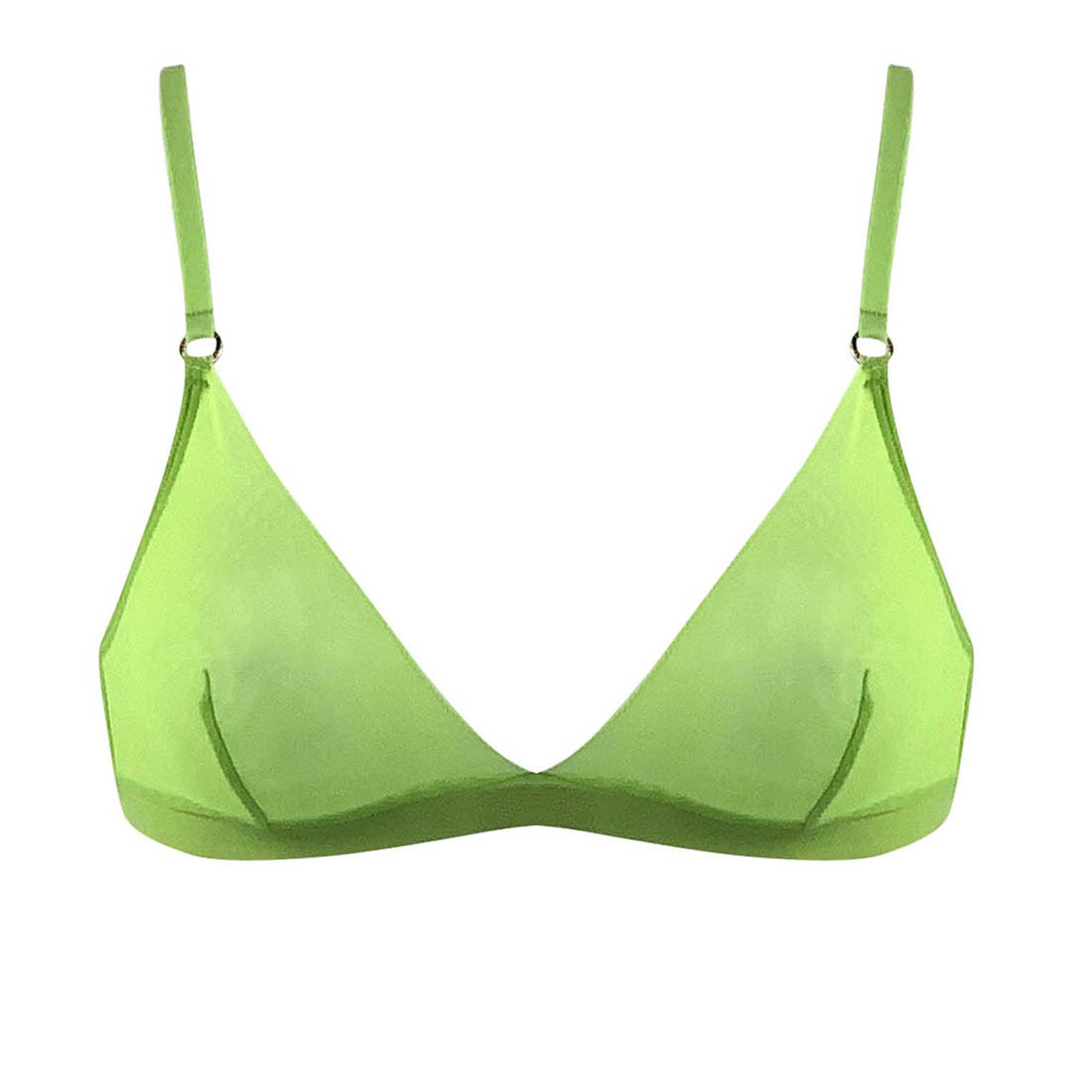 Green Triangle Bralette