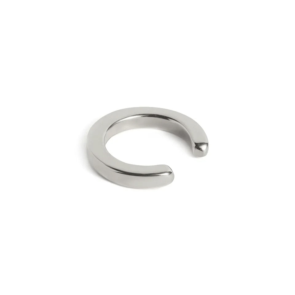 Uniform Jewellery Women's Crux Sterling Silver Ear Cuff In Gray
