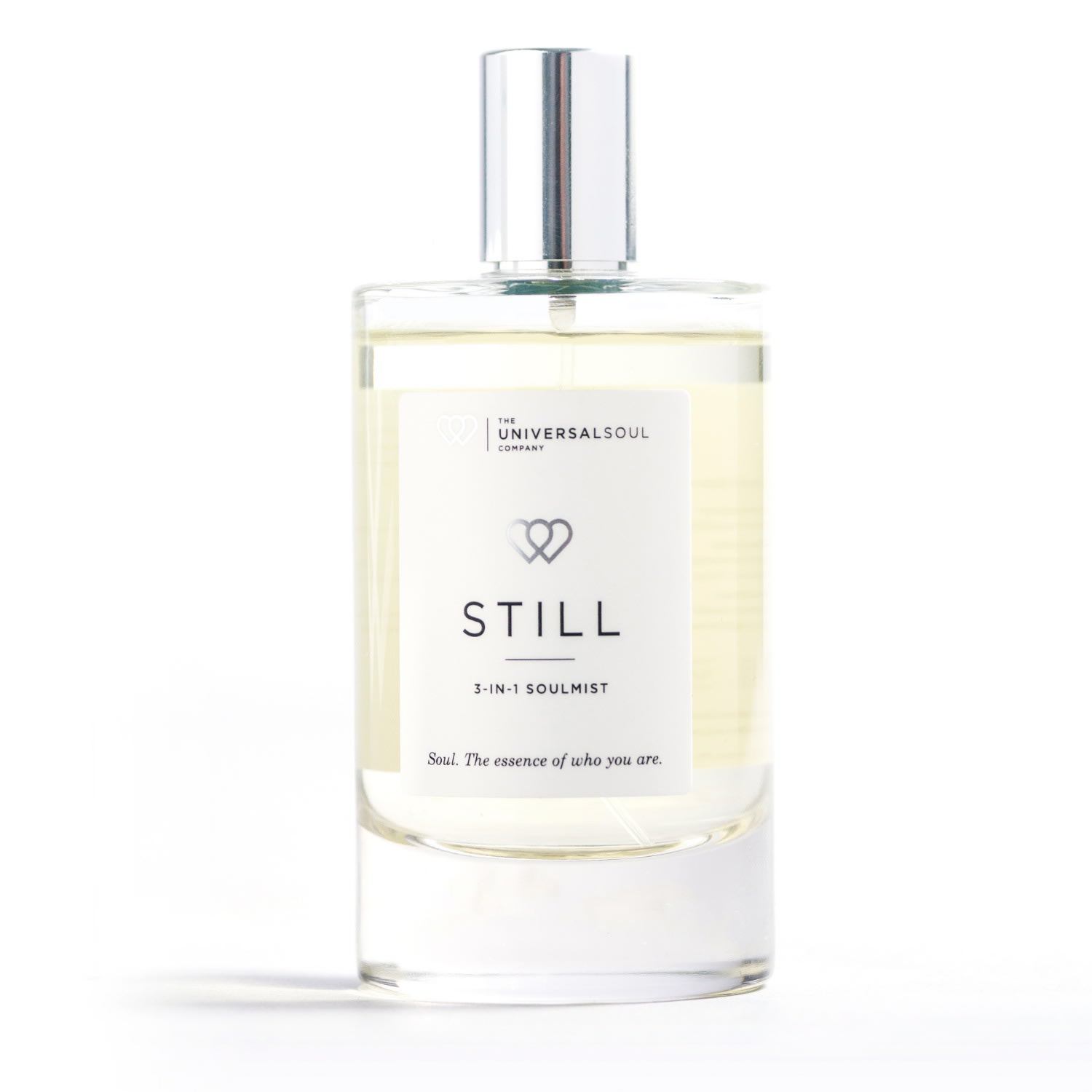 The Universal Soul Company White Soul Mist Still Pillow Mist, Room Spray, Meditation Spray, Body Spray In White