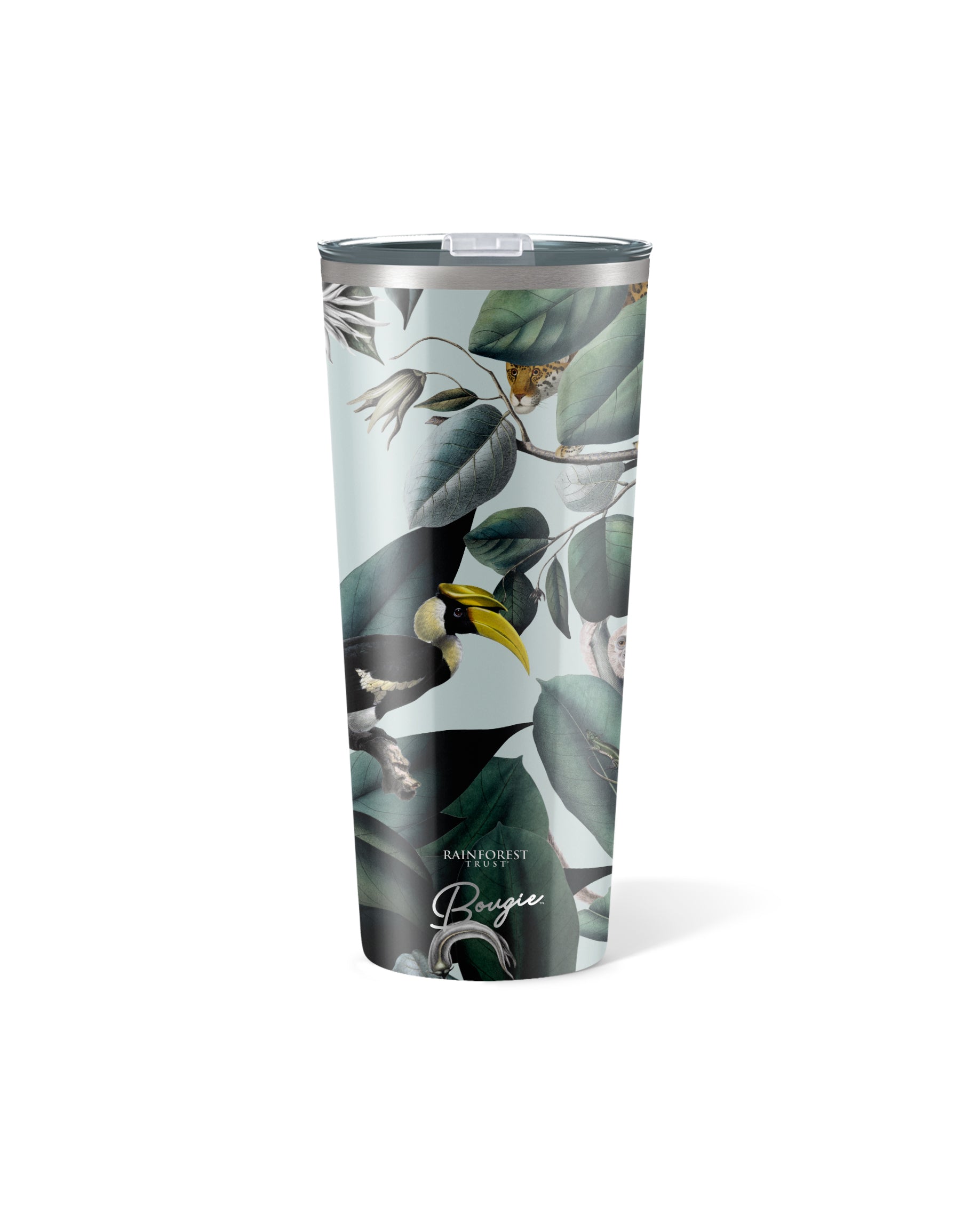 My Bougie Bottle Green Rainforest Trust Jungle Insulated Tumbler