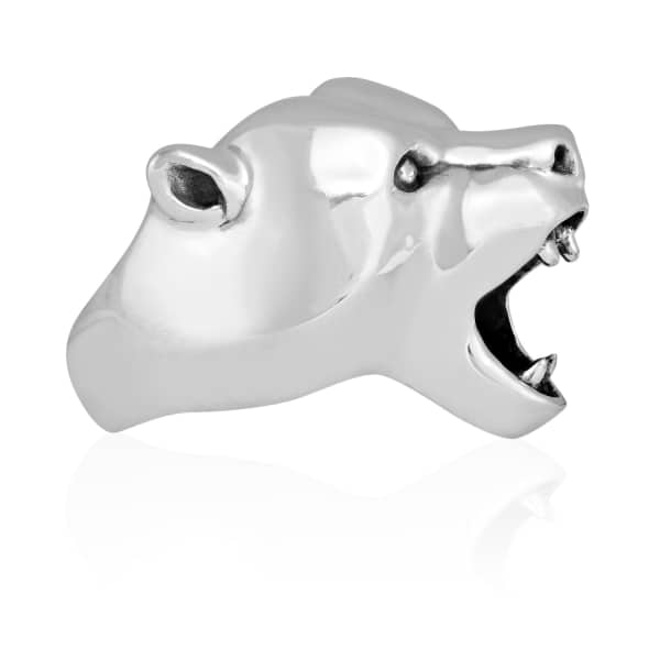 Gucci Bear Ring Silver