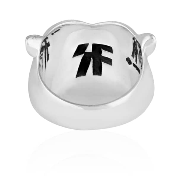 Gucci Bear Ring Silver