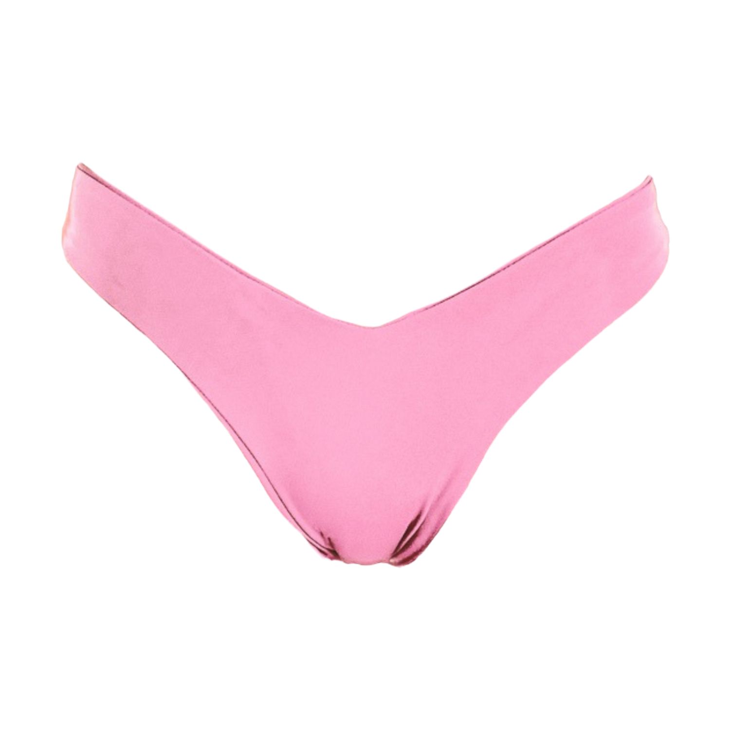 Rêve De Rive Women's Pink / Purple Leena Rosy Pink Bikini Bottom In Pink/purple