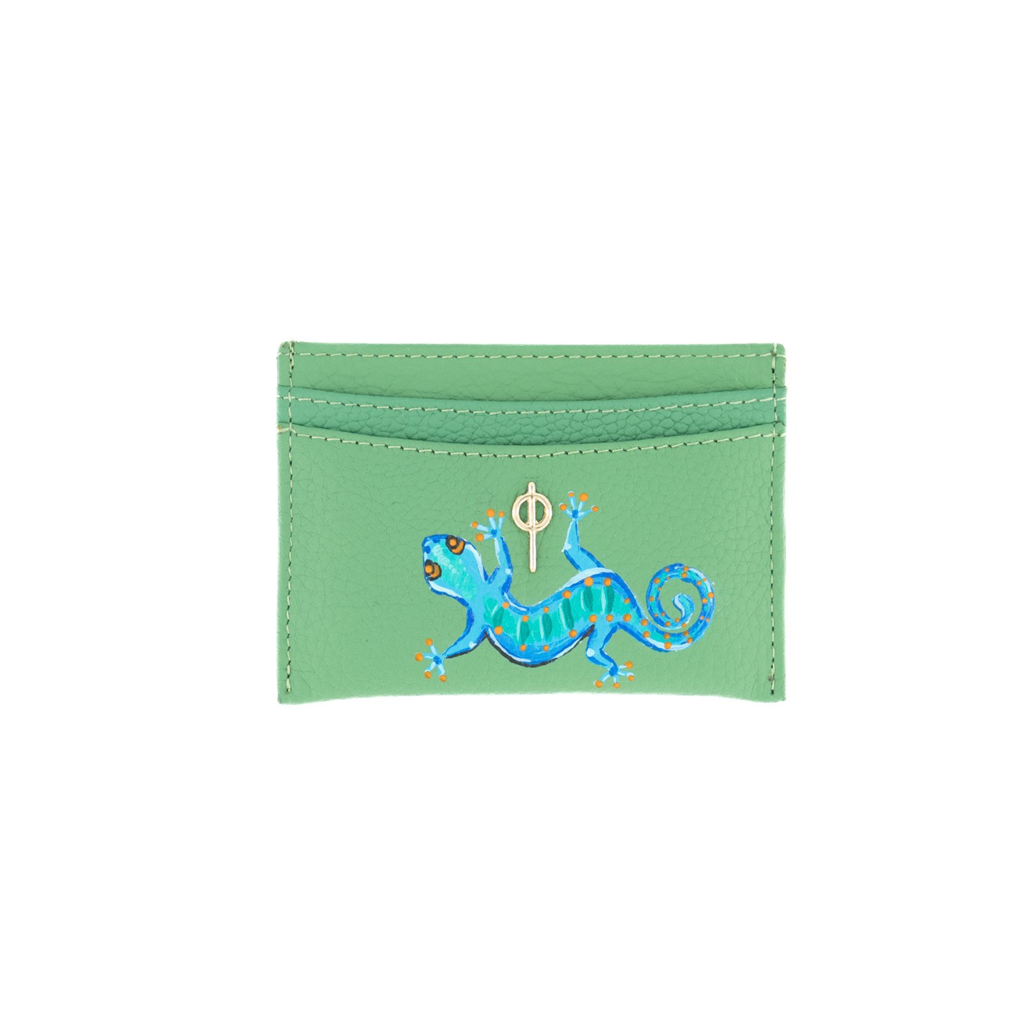 Otrera Women's Lydia Green Hand Painted