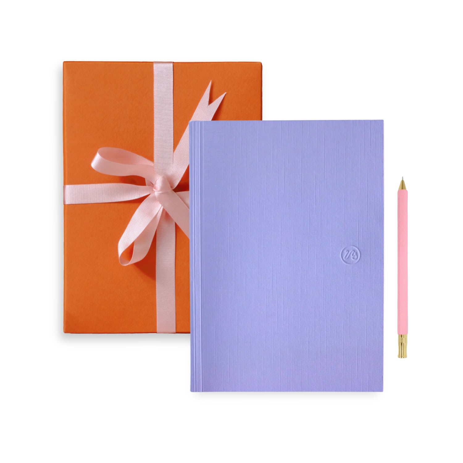 Pink / Purple Marais Notebook & Pen Duo - Everyday Pen / Ruled Paper One Size Papersmiths