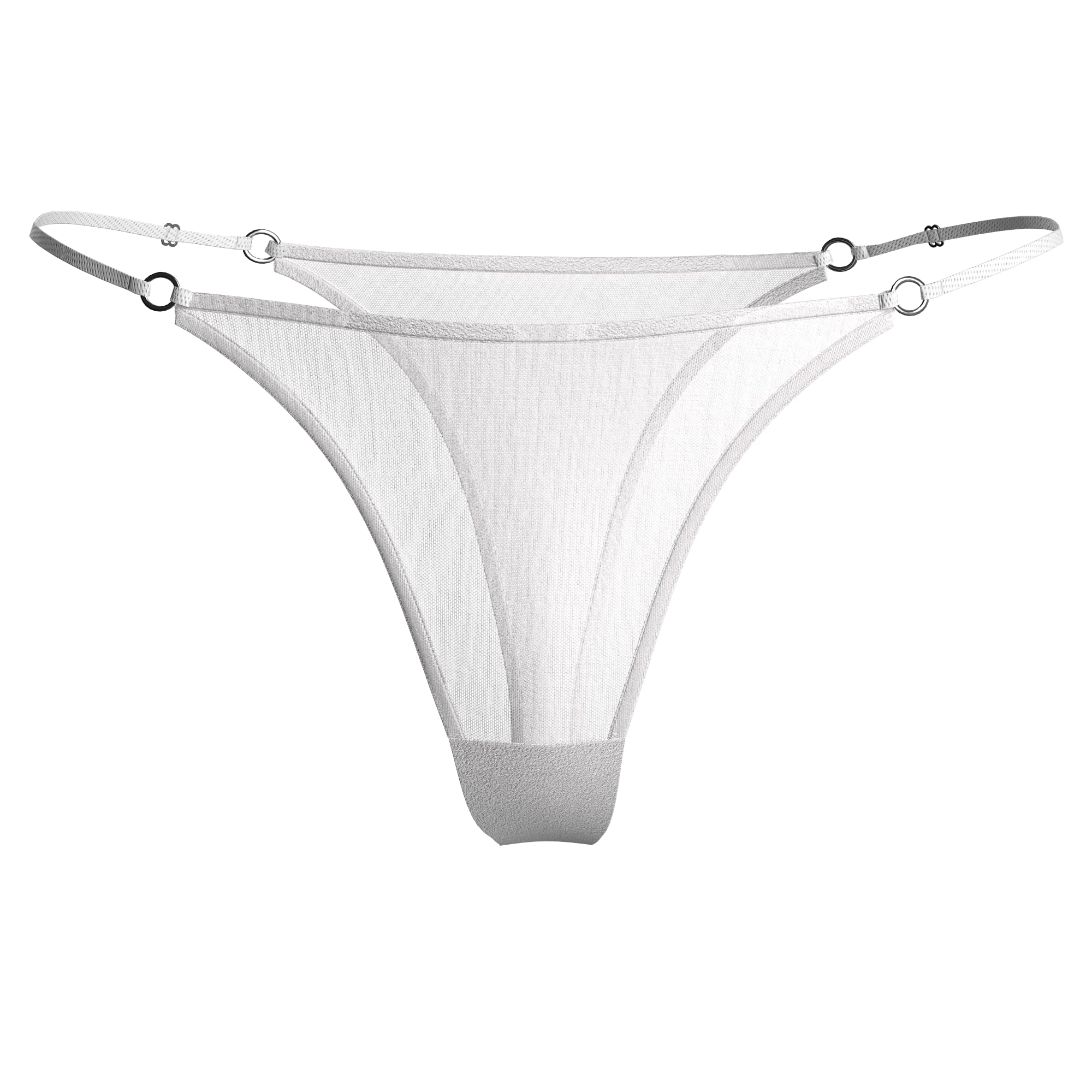 Alevy Studios Women's White The Thong