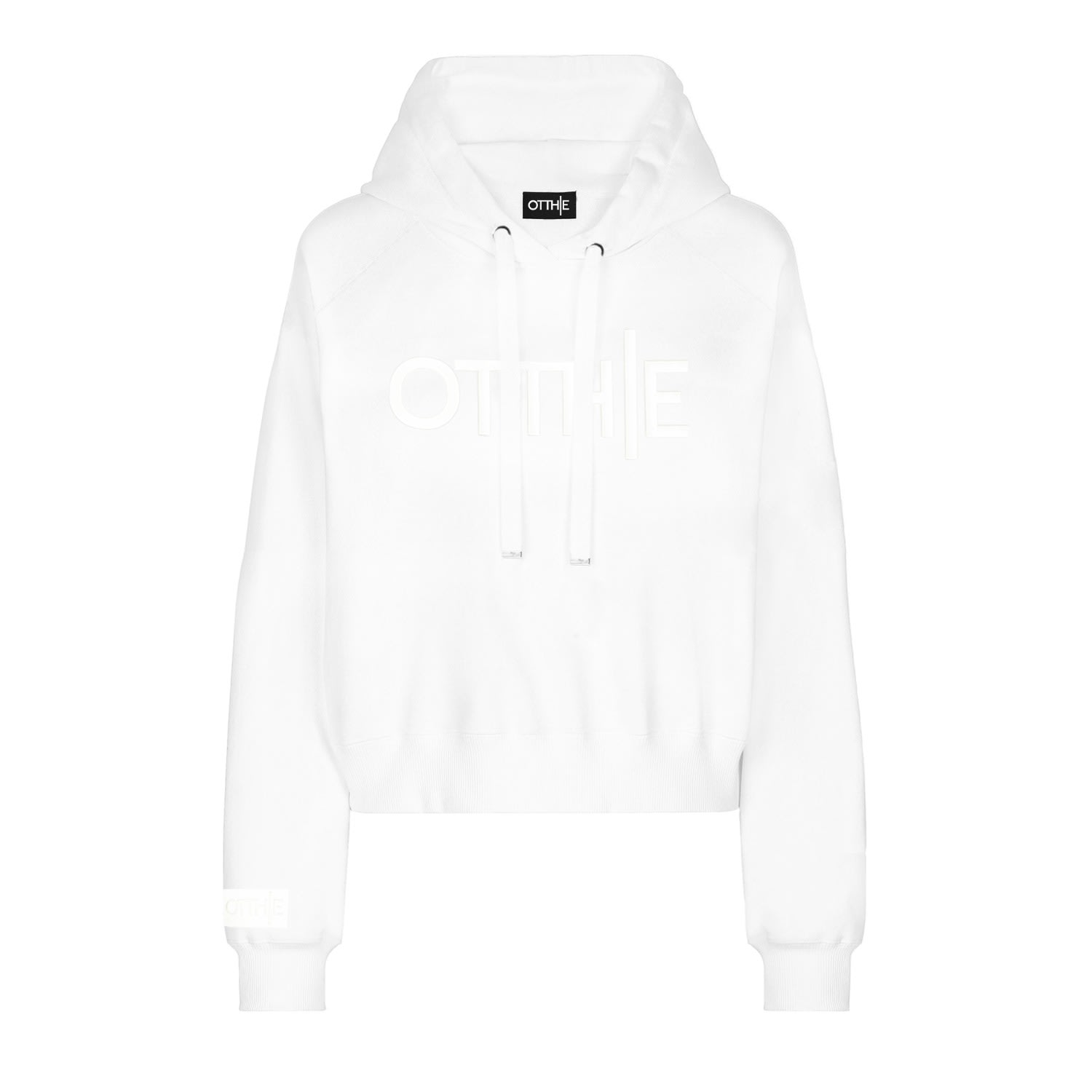 Women’s Otthie Hoodie Sweatshirt White Xxs Angelika Jozefczyk