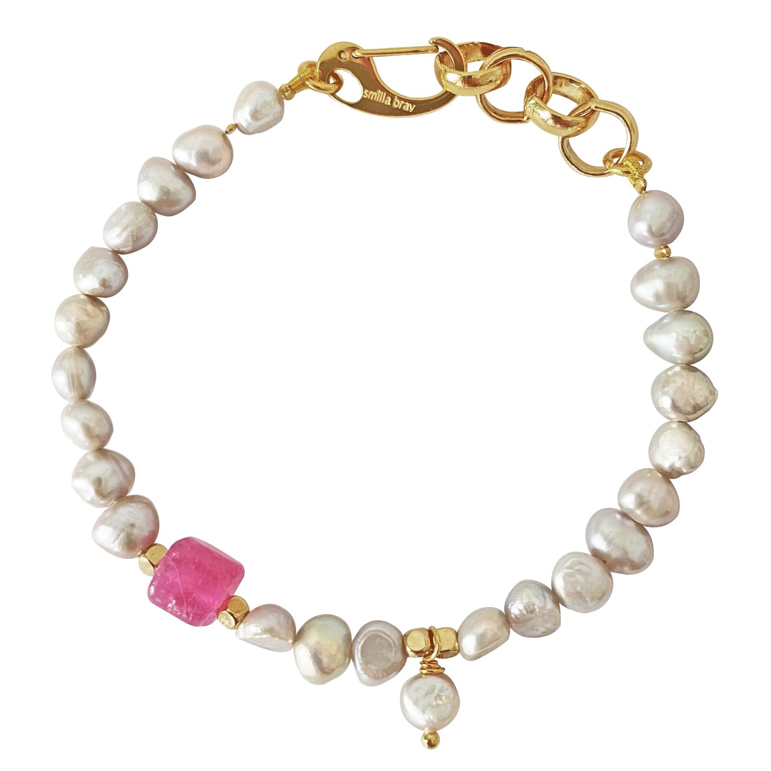 Women’s Gold / Pink / Purple Bracelet Brenda Smilla Brav