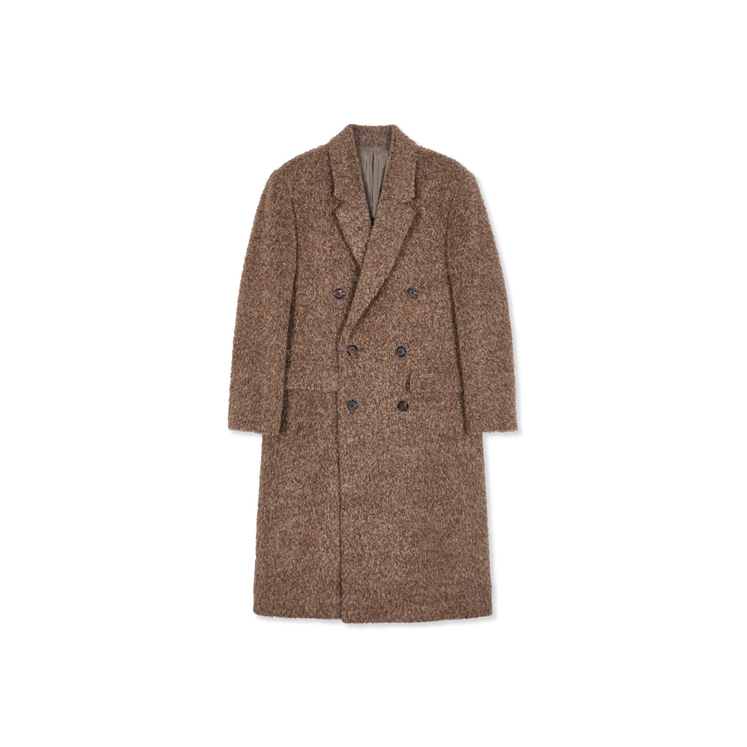 Women’s Neutrals Wool Alpaca Mohair Coat Small Mmic