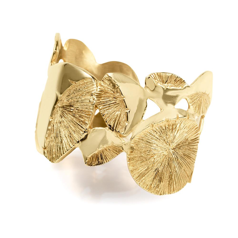 Sophie Simone Designs Women's Gold Cuff Small Euphoria