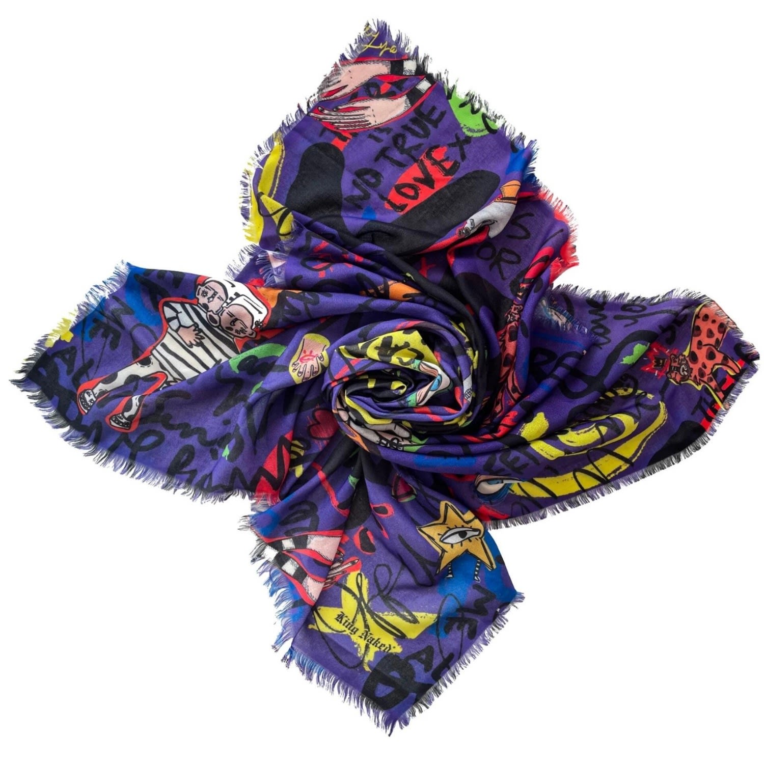 Women’s Rebellious Scarf One Size King Naked